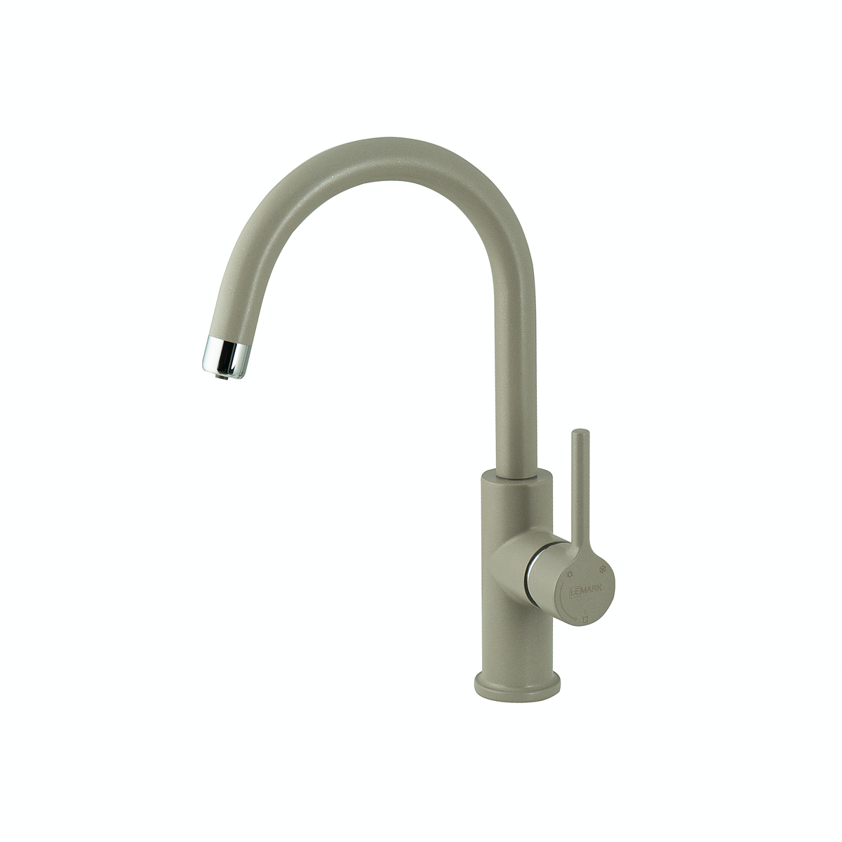 Смеситель Lemark COMFORT LM3073PGR для кухни с подключением к фильтру питьевой воды, грей