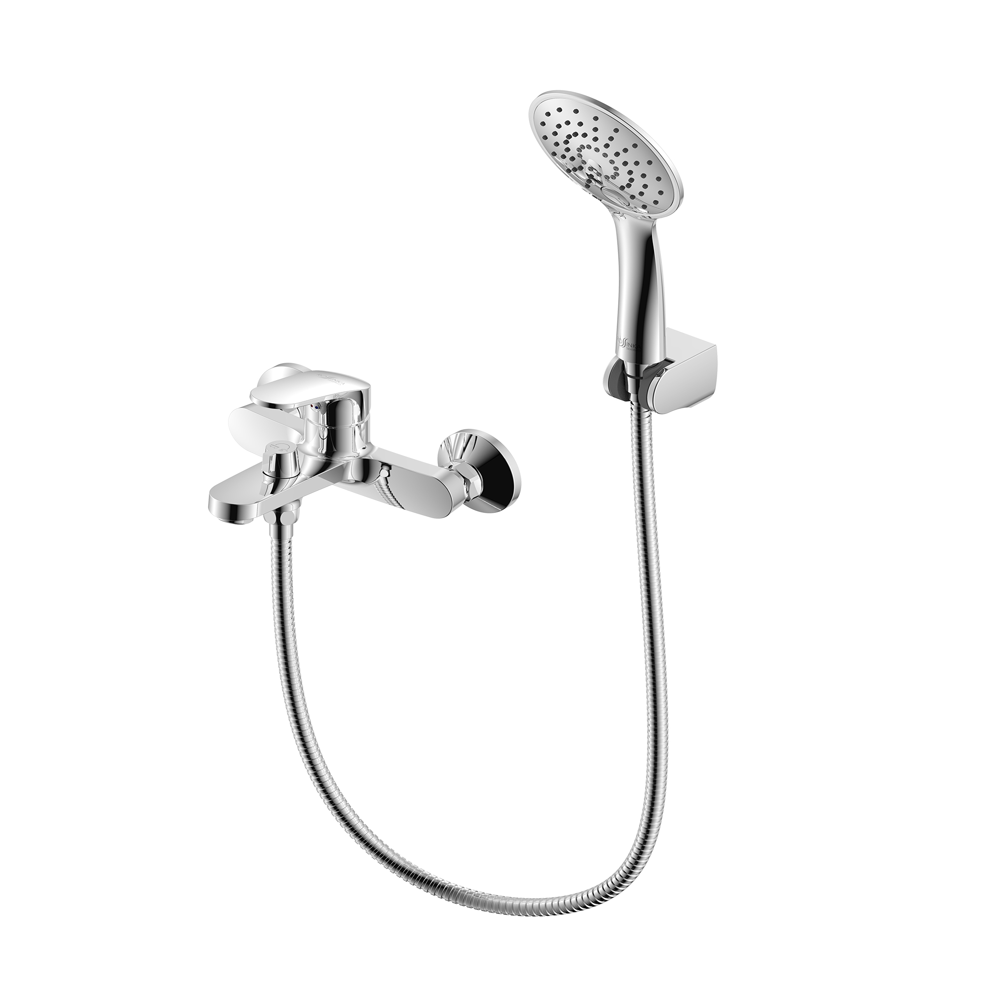 Смеситель Rossinka RS45-30 для ванны, хром