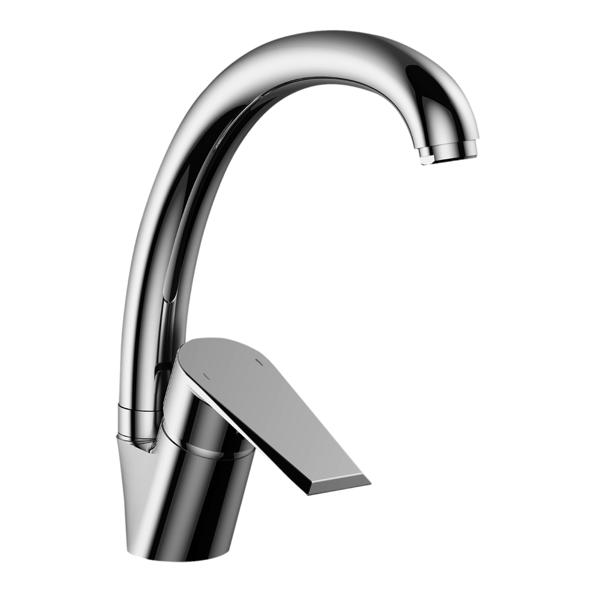 Смеситель Rossinka RS28-23 для кухни, хром