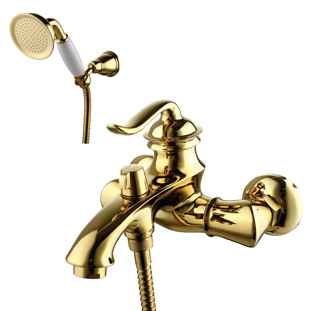 Смеситель Lemark Brava LM4712G для ванны, золото