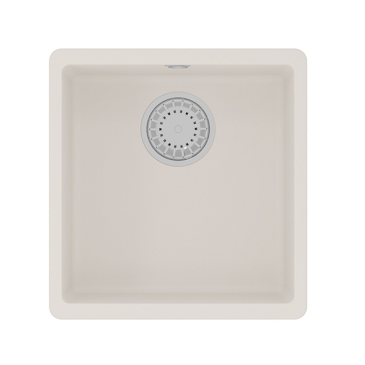 Мойка кухонная Lemark SINARA 400-U подстольного монтажа из кварцгранита, жасмин 