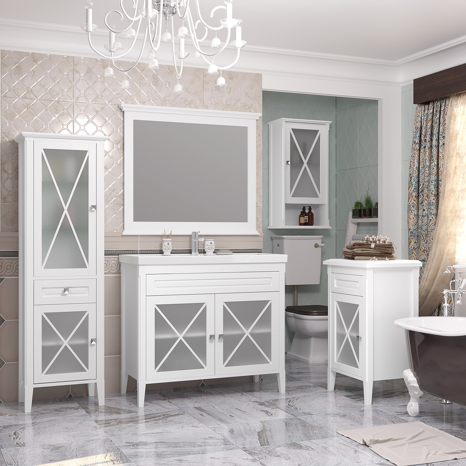 Коллекция Палермо белый