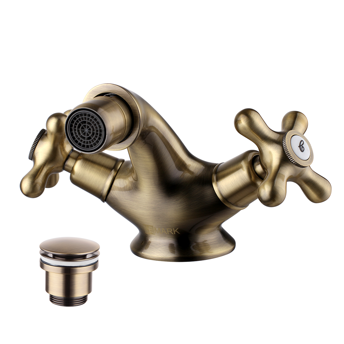 Смеситель Lemark Vintage LM2808B для биде, бронза