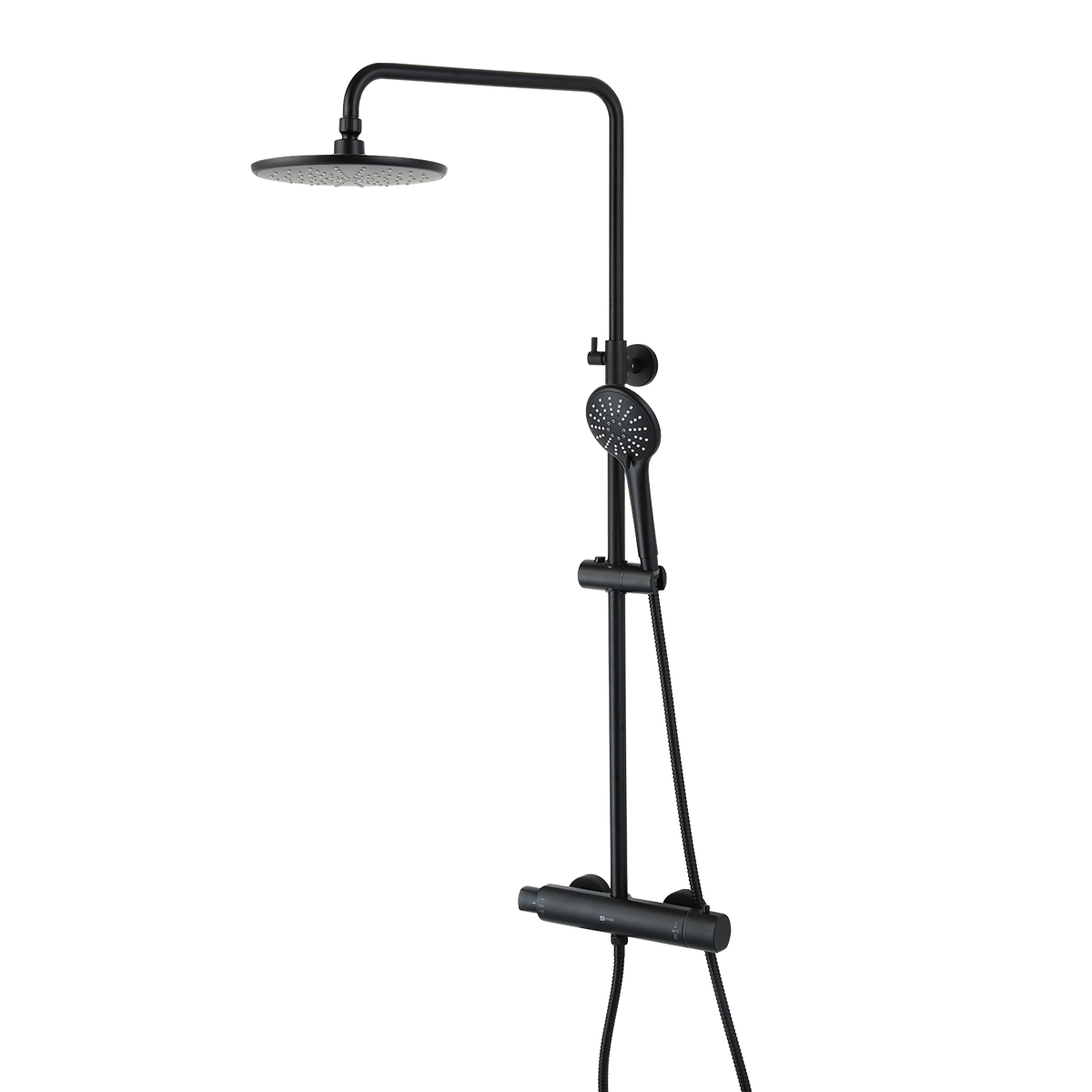 Смеситель Lemark Bronx LM3770BL для душа термостатический, черный