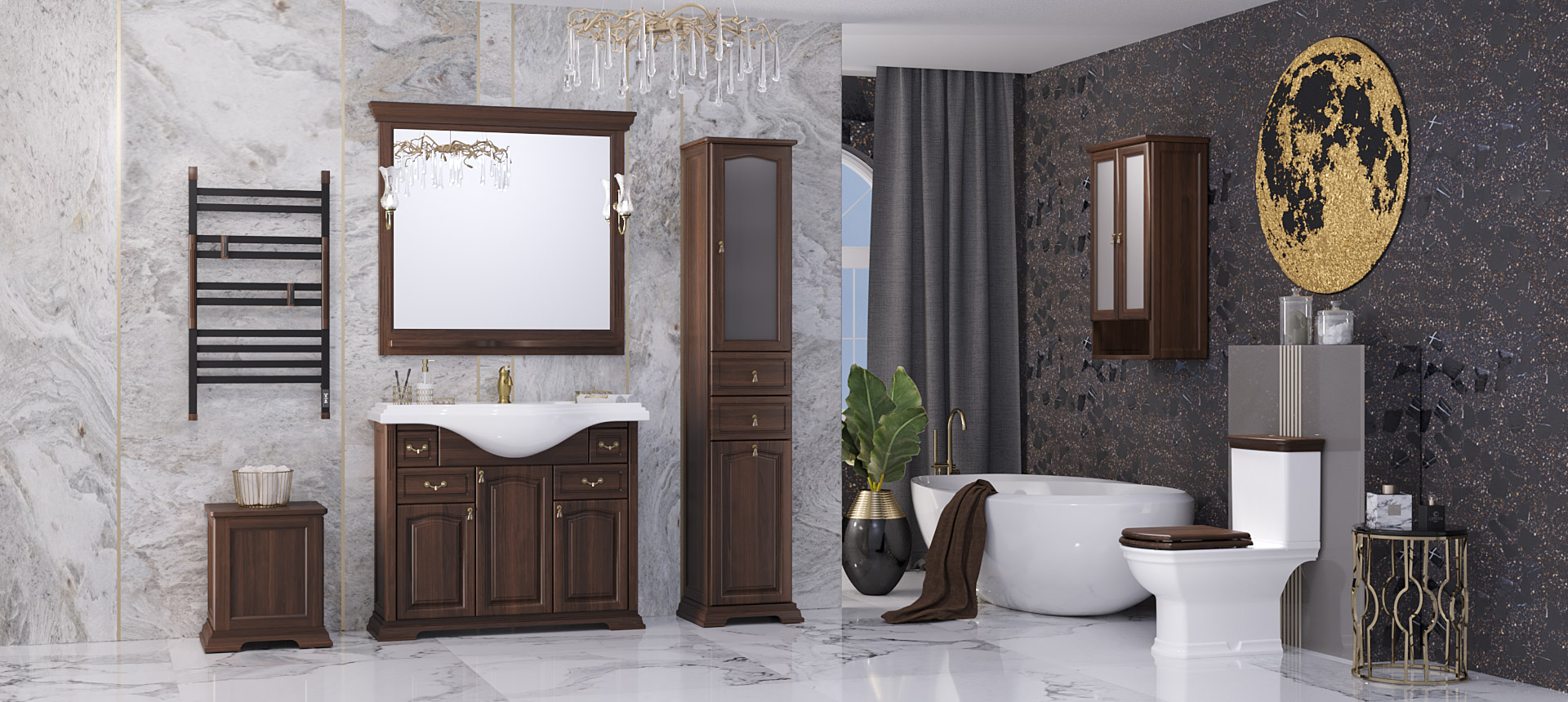 Коллекция Риспекто антикварный орех