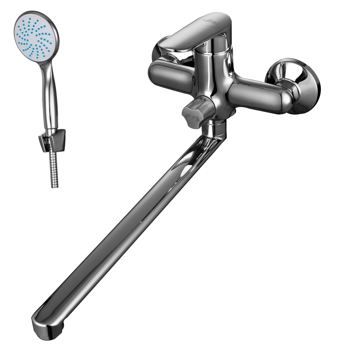 Смеситель Rossinka RS32-32 для ванны универсальный, хром