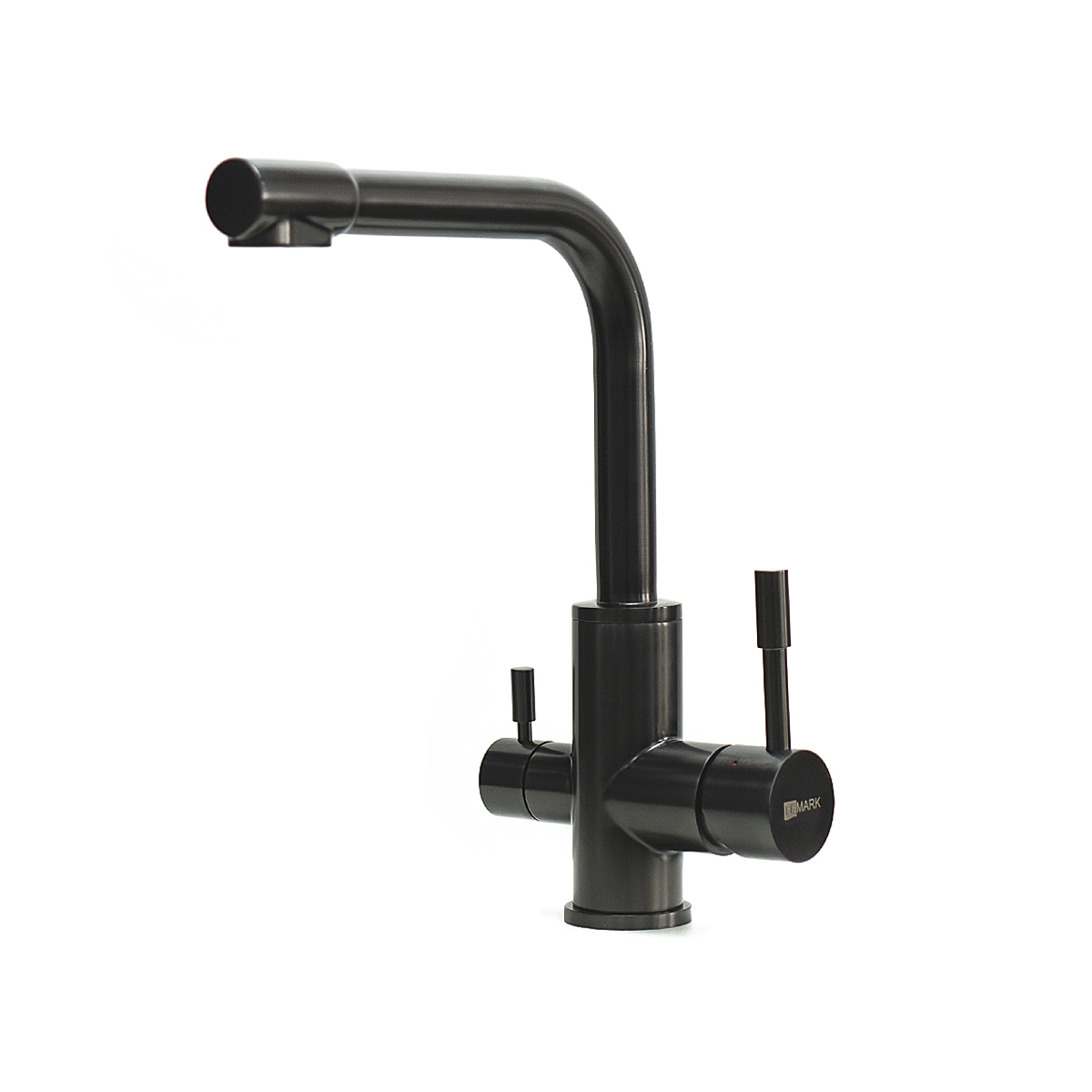 Смеситель Lemark Expert LM5061BLN для кухни с подключением к фильтру с питьевой водой, черный