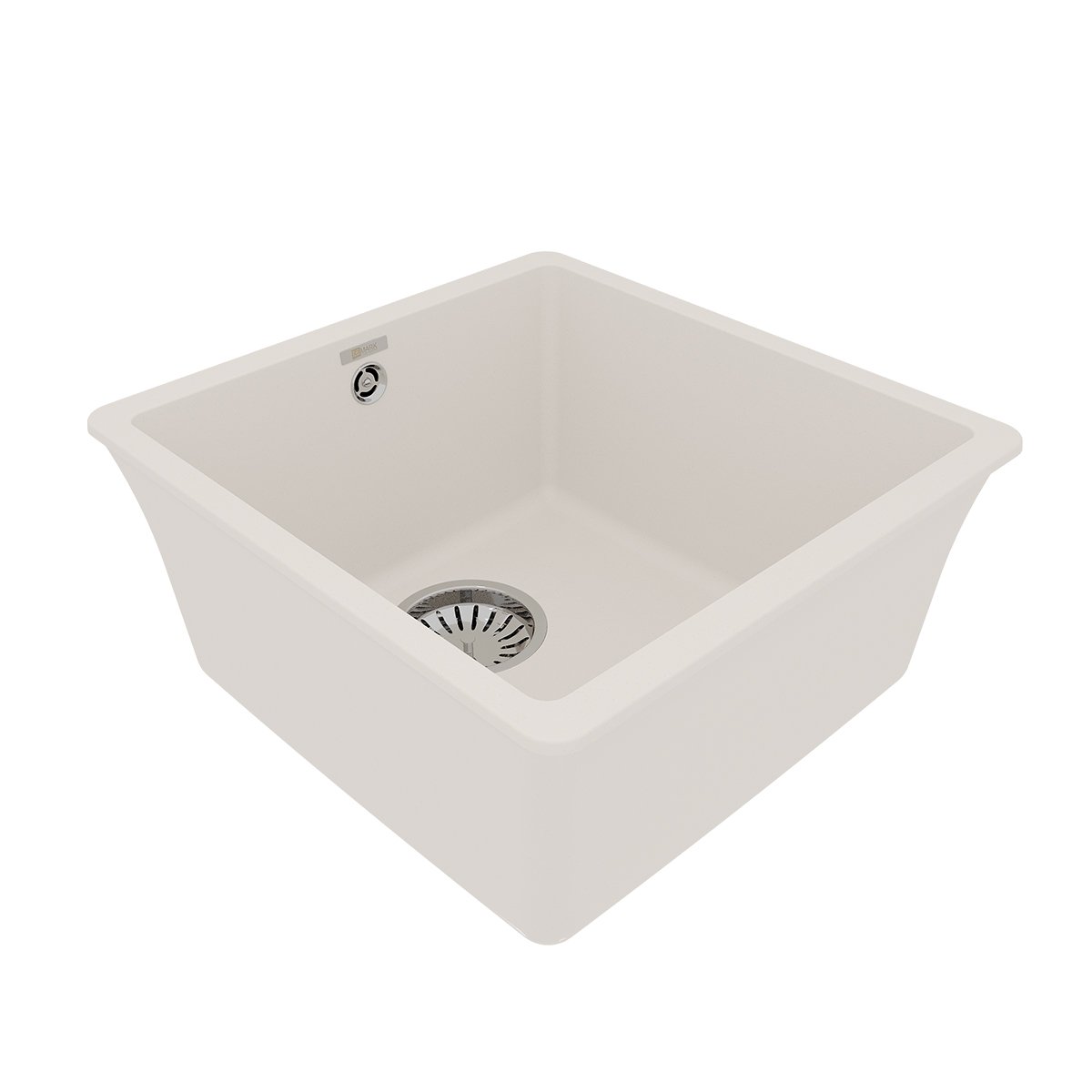 Мойка кухонная Lemark SINARA 400-U подстольного монтажа из кварцгранита, жасмин 