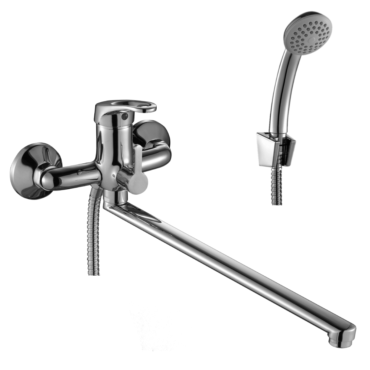 Смеситель Rossinka B35-32 для ванны универсальный, хром