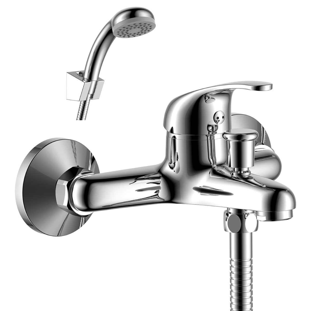 Смеситель Rossinka Y35-31 для ванны, хром