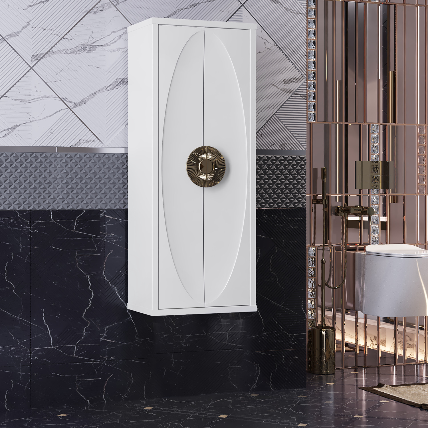 Коллекция Ибица белый - золото