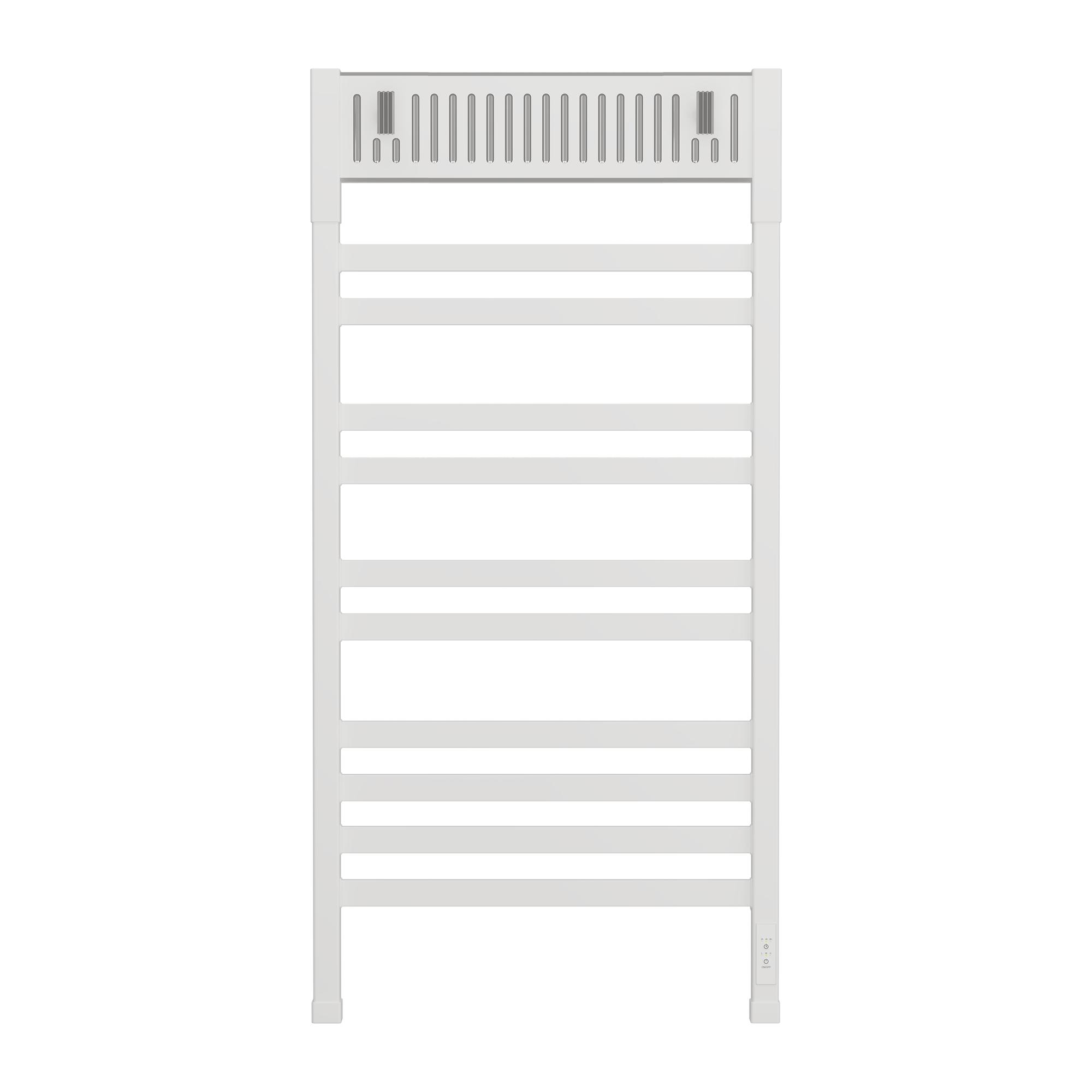 Полотенцесушитель электрический OPADIRIS Оникс OS70351WS белый матовый/белый, серебро