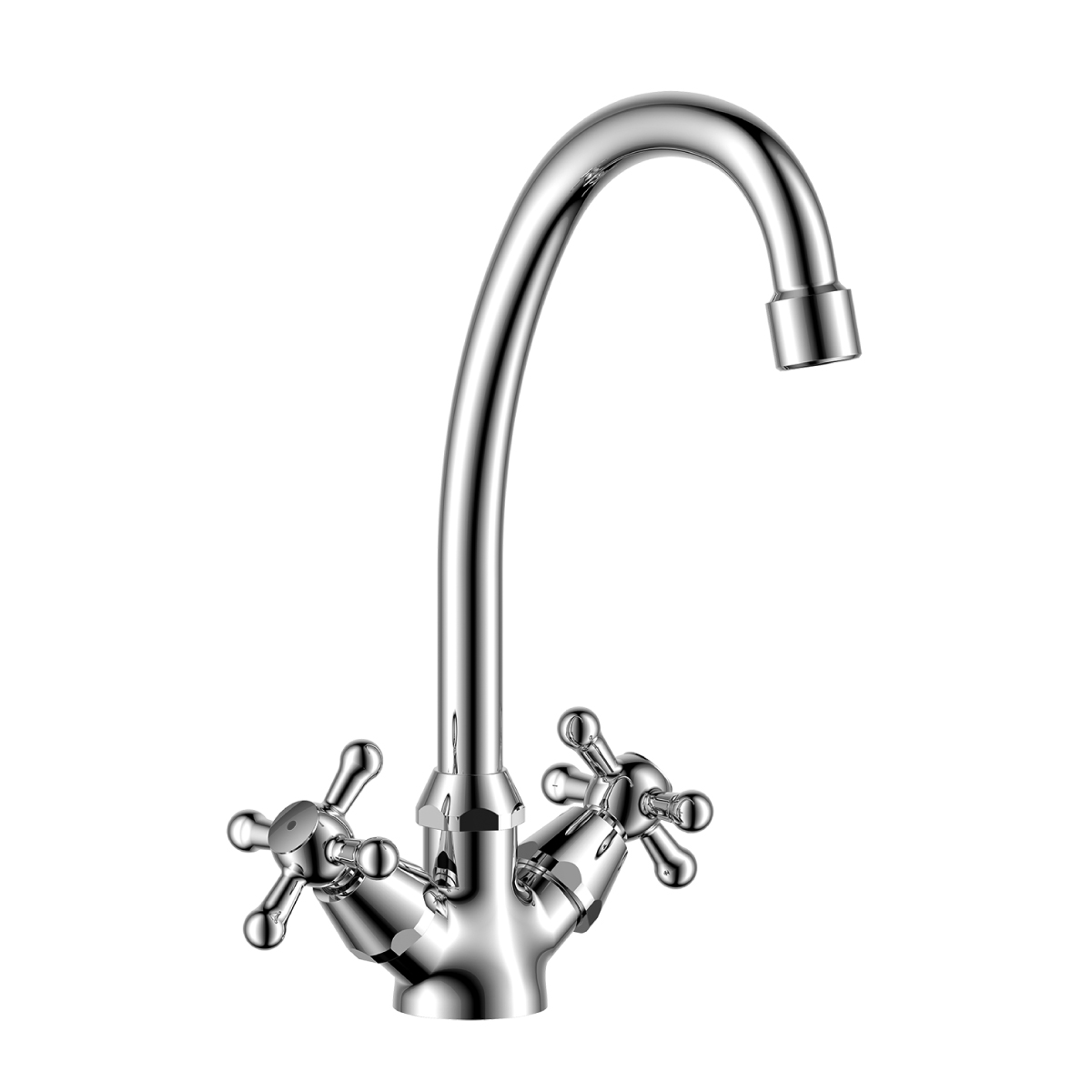 Смеситель Rossinka Y02-71 для кухни, хром