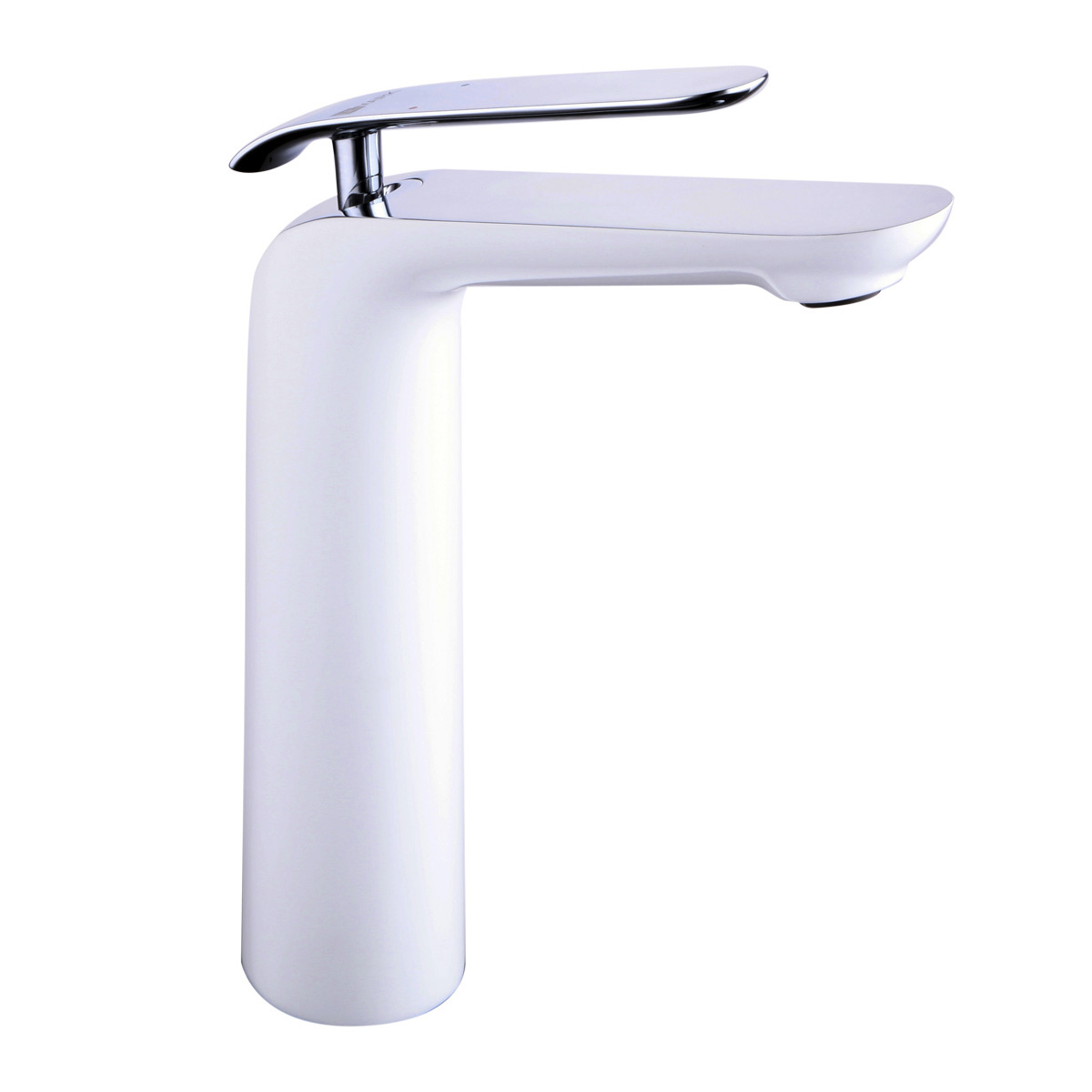 Смеситель Lemark Melange LM4909CW для раковины, хром/белый