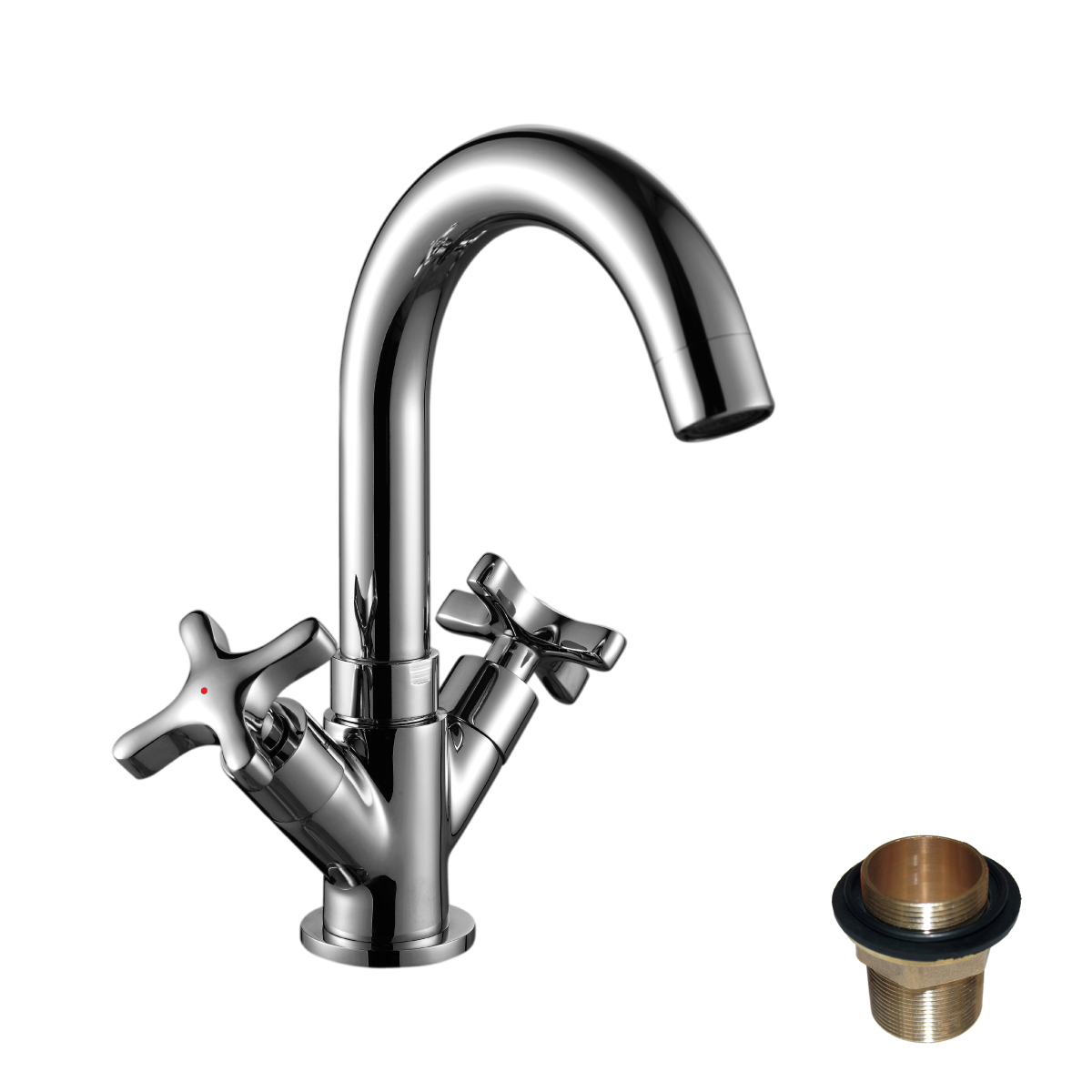 Смеситель Rossinka RS39-62U для раковины, хром