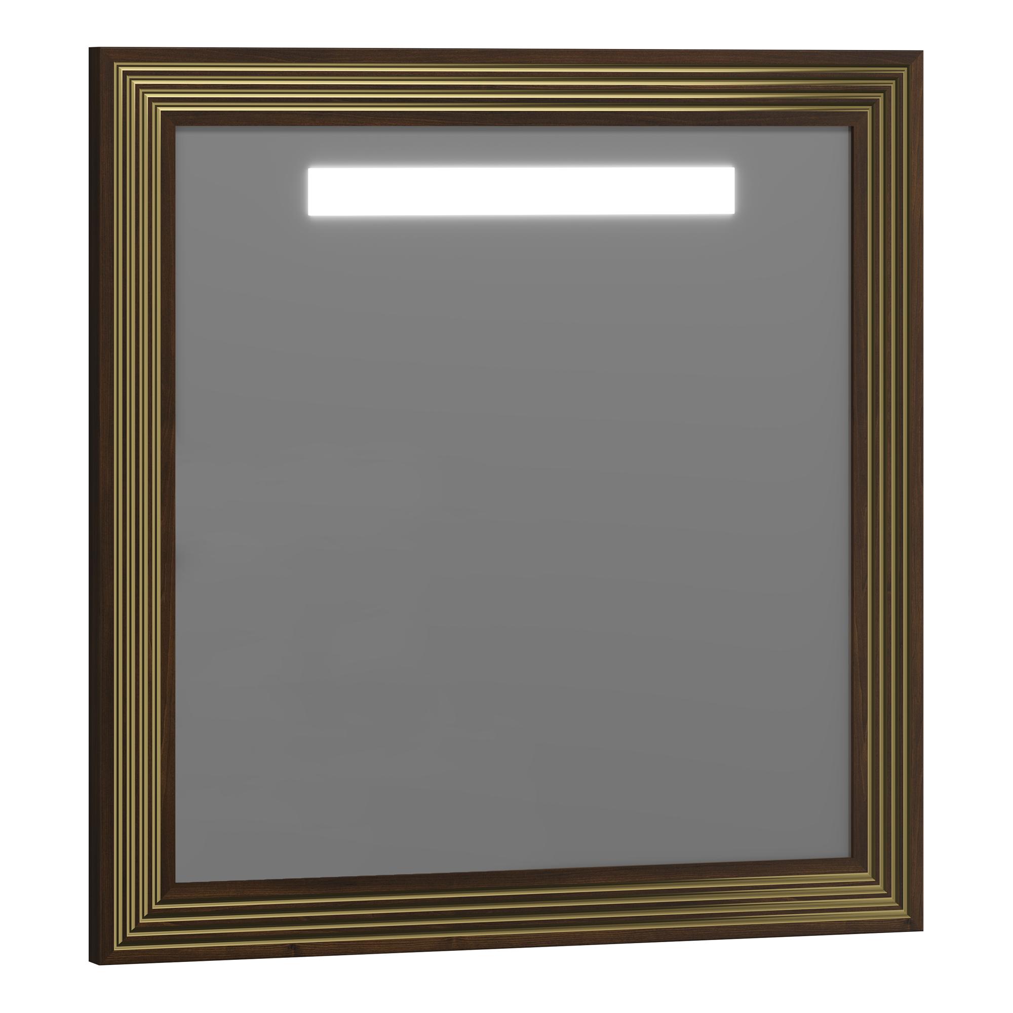 Зеркало OPADIRIS Карат 80, бежевый глянцевый с патиной - золото