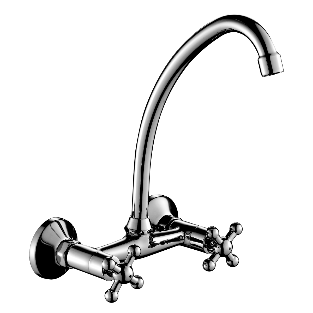 Смеситель Rossinka G02-73 для кухни, хром