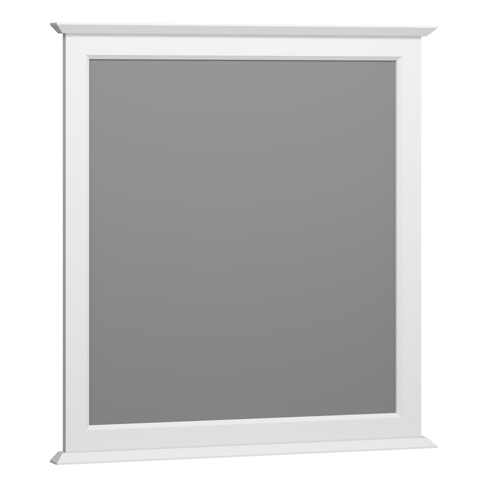 Зеркало OPADIRIS Кантара 85, белый матовый