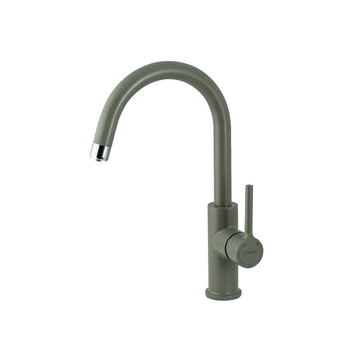 Смеситель Lemark COMFORT LM3073PGS для кухни с подключением к фильтру питьевой воды, серый шёлк
