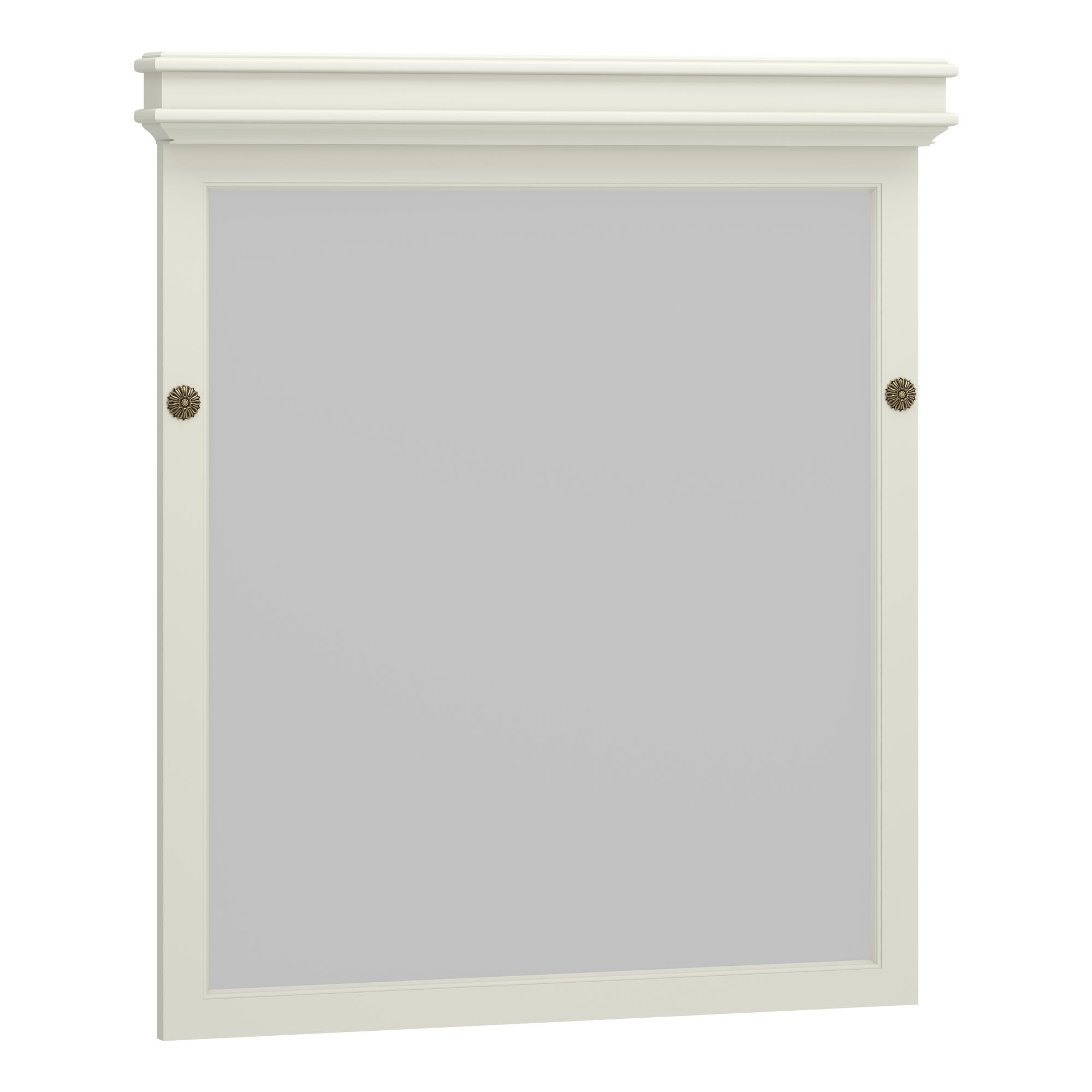 Зеркало OPADIRIS Борджи 85, слоновая кость, с выключателем, вар. 2