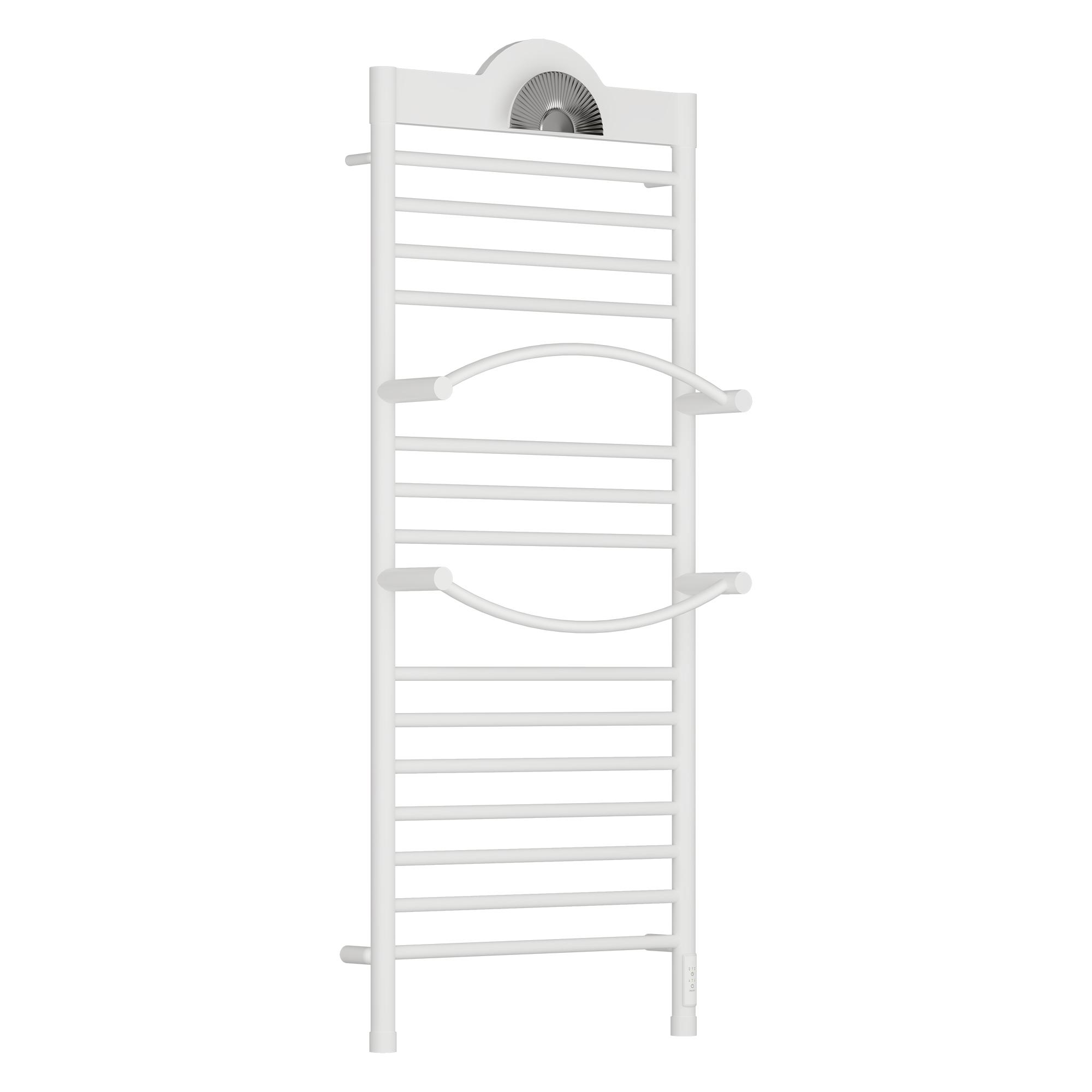 Полотенцесушитель электрический OPADIRIS Ибица OS17353WS белый матовый/белый, серебро