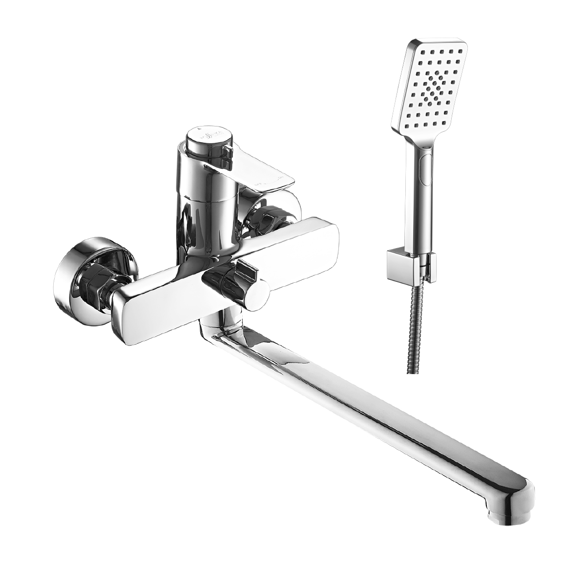 Смеситель термостатический Rossinka RS50-32 для ванны универсальный, хром