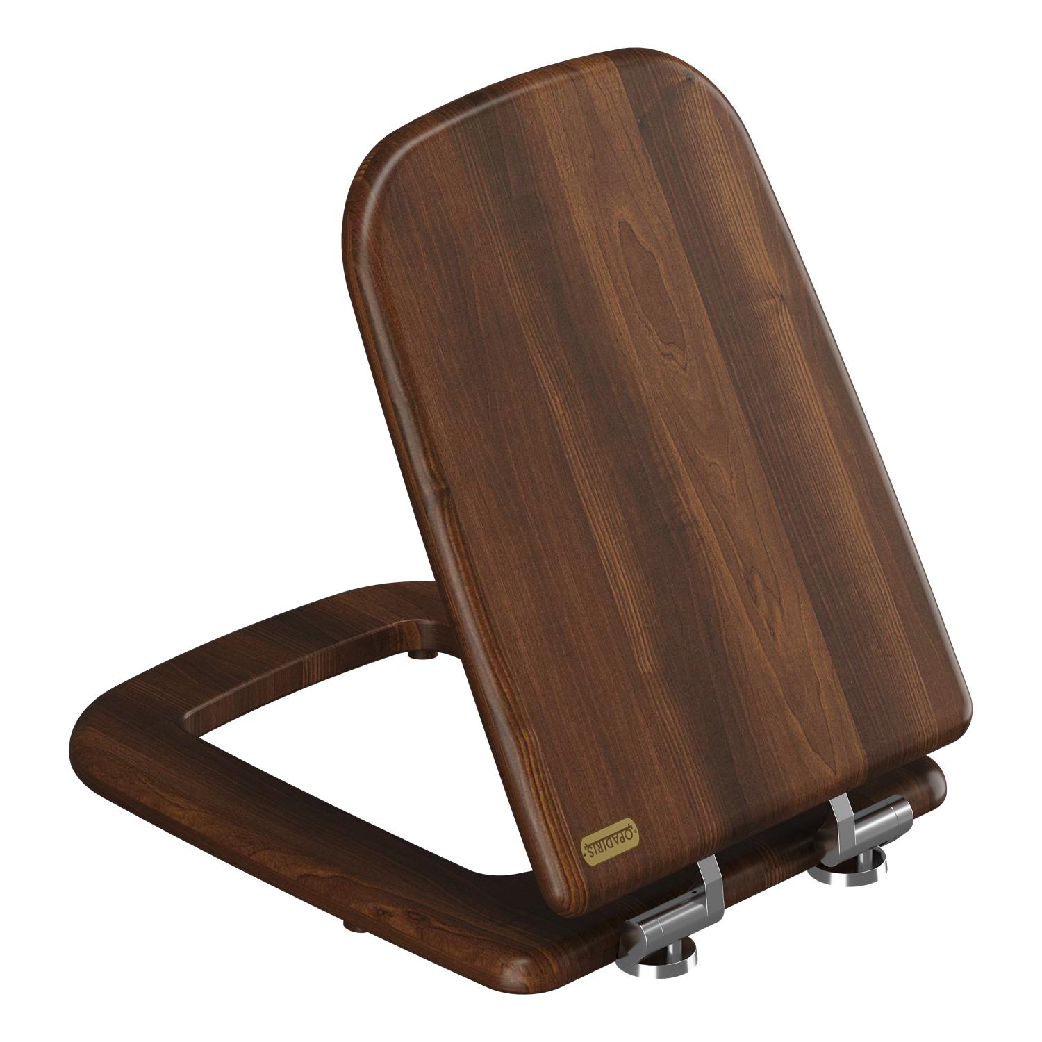 Унитаз подвесной OPADIRIS Кантара OS74712N безободковый, сиденье светлый орех