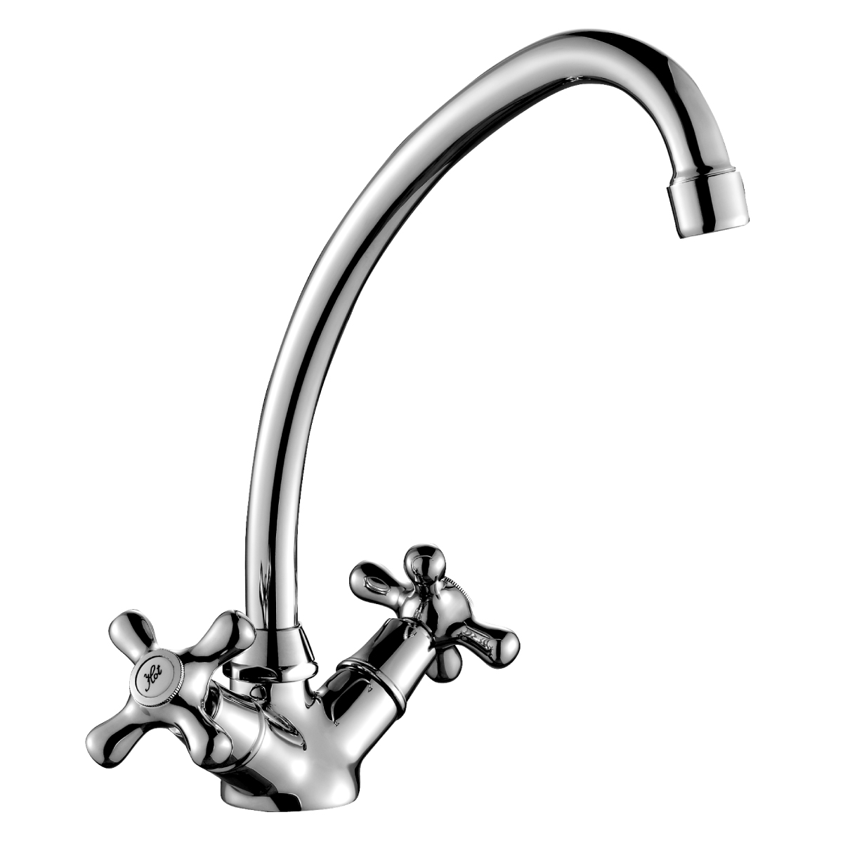 Смеситель Rossinka H02-62 для раковины, хром