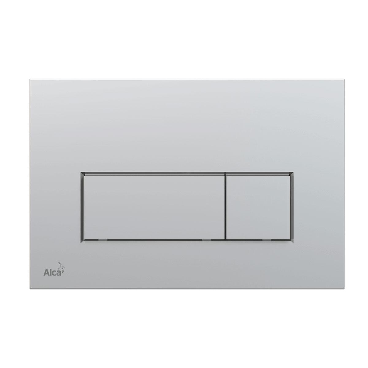 Кнопка управления AlcaPlast M572 для скрытых систем инсталляции, xром-мат