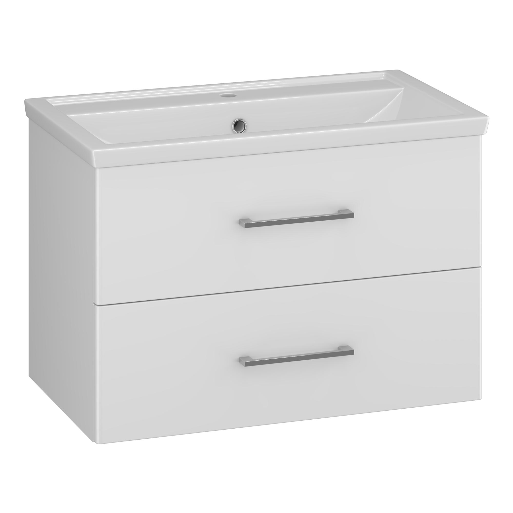 Тумба OPADIRIS Арабеско 80, белый (под раковину Otto Bagno Vivace 80)