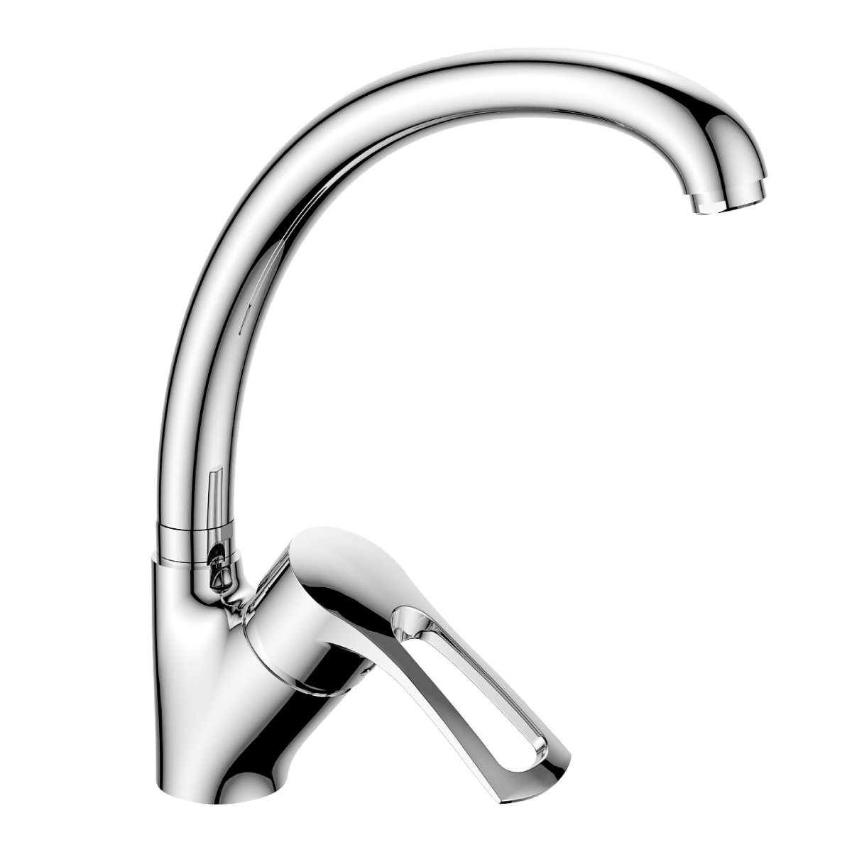 Смеситель Rossinka T40-23 для кухни, хром