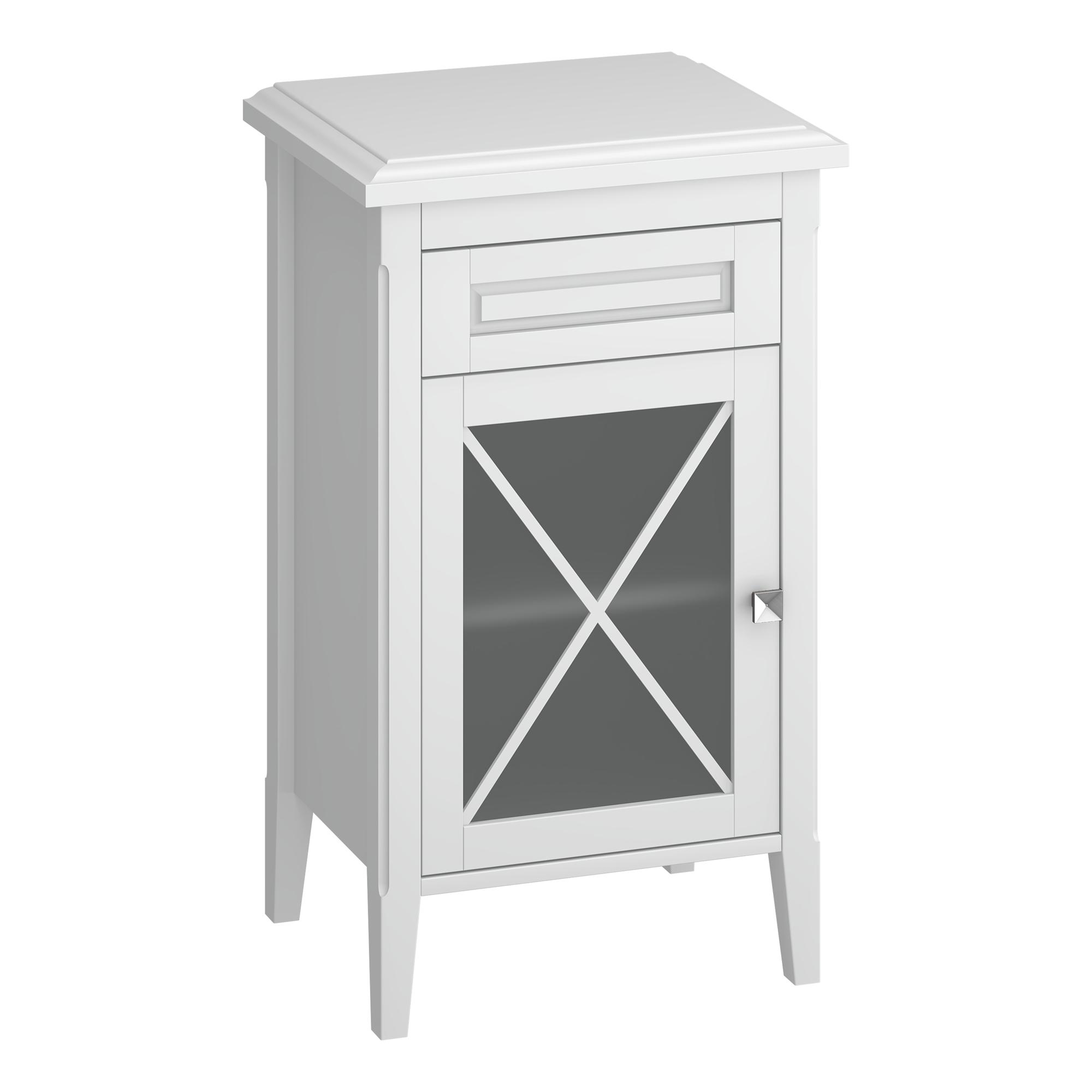 Комод OPADIRIS Палермо, белый матовый, правый