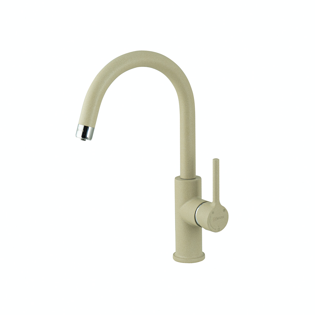 Смеситель Lemark COMFORT LM3073PBG для кухни с подключением к фильтру питьевой воды, бежевый