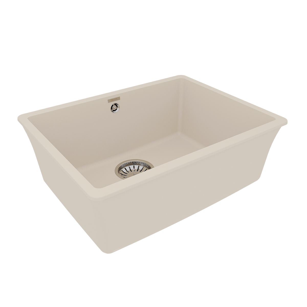 Мойка кухонная Lemark SINARA 540-U подстольного монтажа из кварцгранита, шампань 