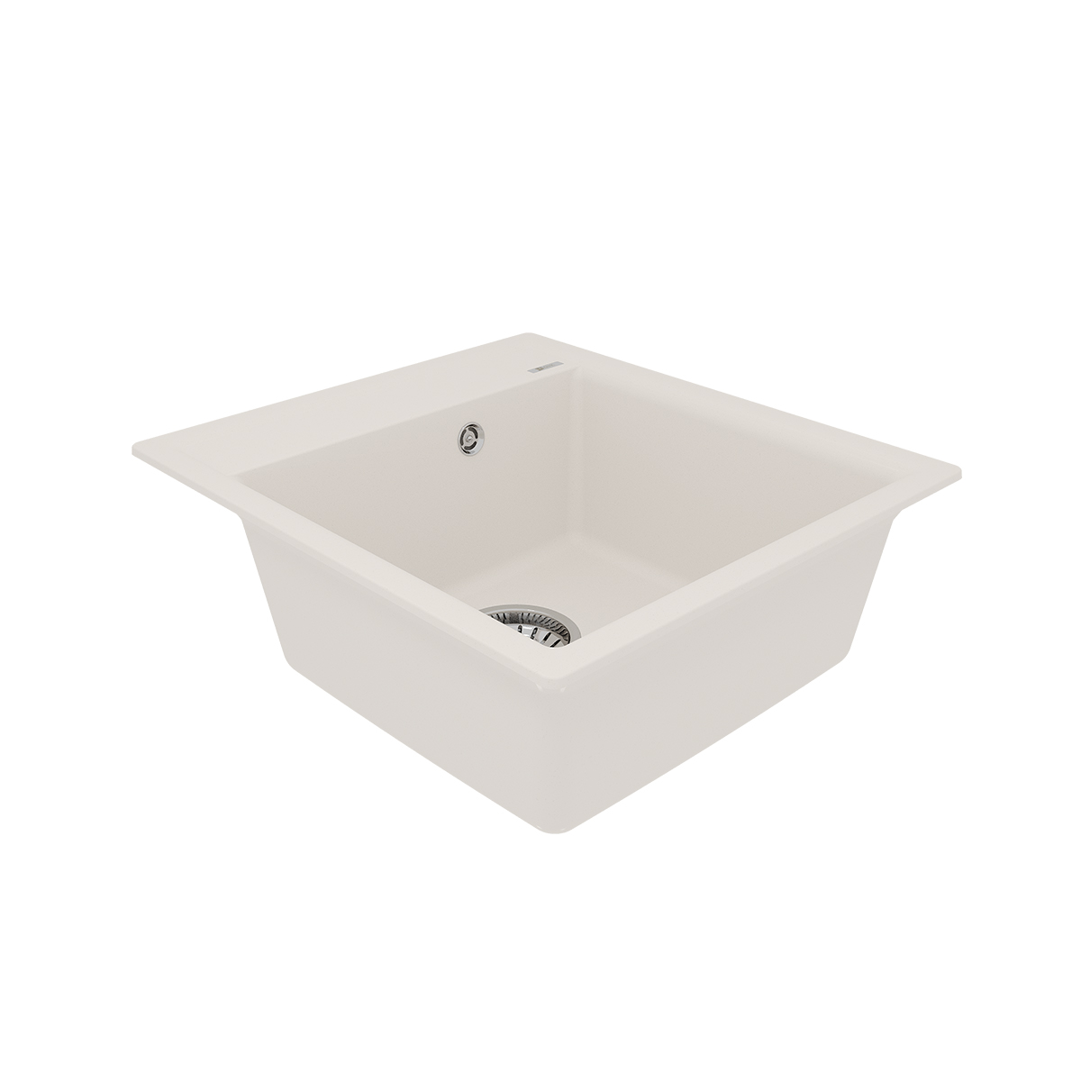 Мойка кухонная Lemark HANKA 450 врезная прямоугольная из кварцгранита, жасмин 