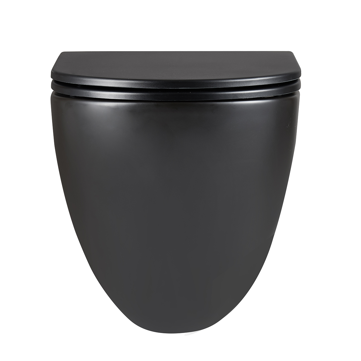 Унитаз Lemark GLAZER подвесной, безободковый, сиден.микролифт,смыв вихревой Торнадо 3.0,черный мат.