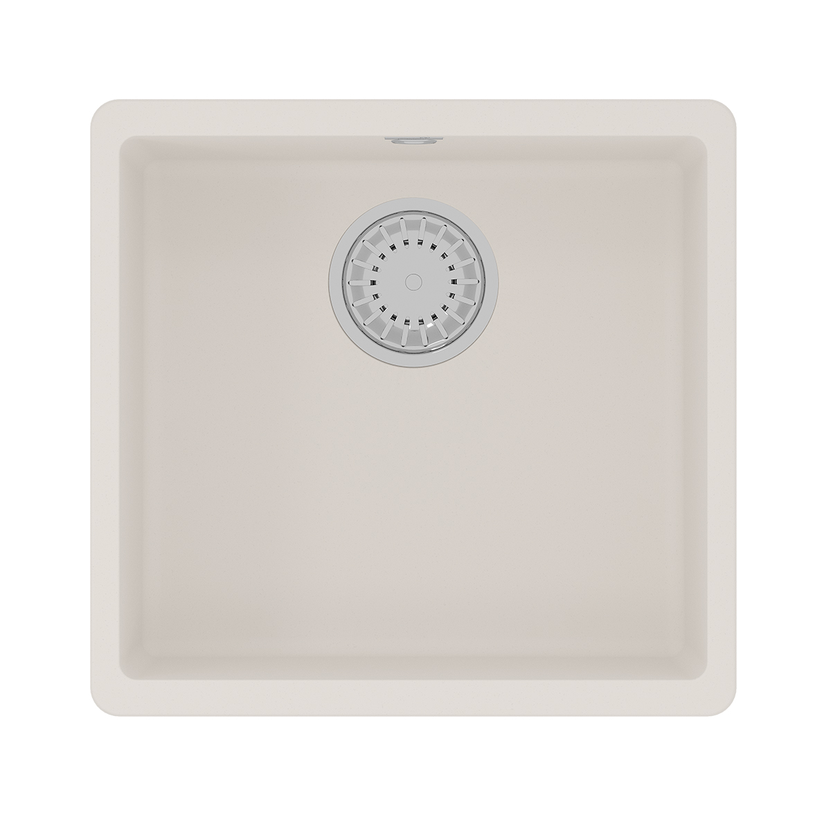 Мойка кухонная Lemark SINARA 440-U подстольного монтажа из кварцгранита, жасмин 