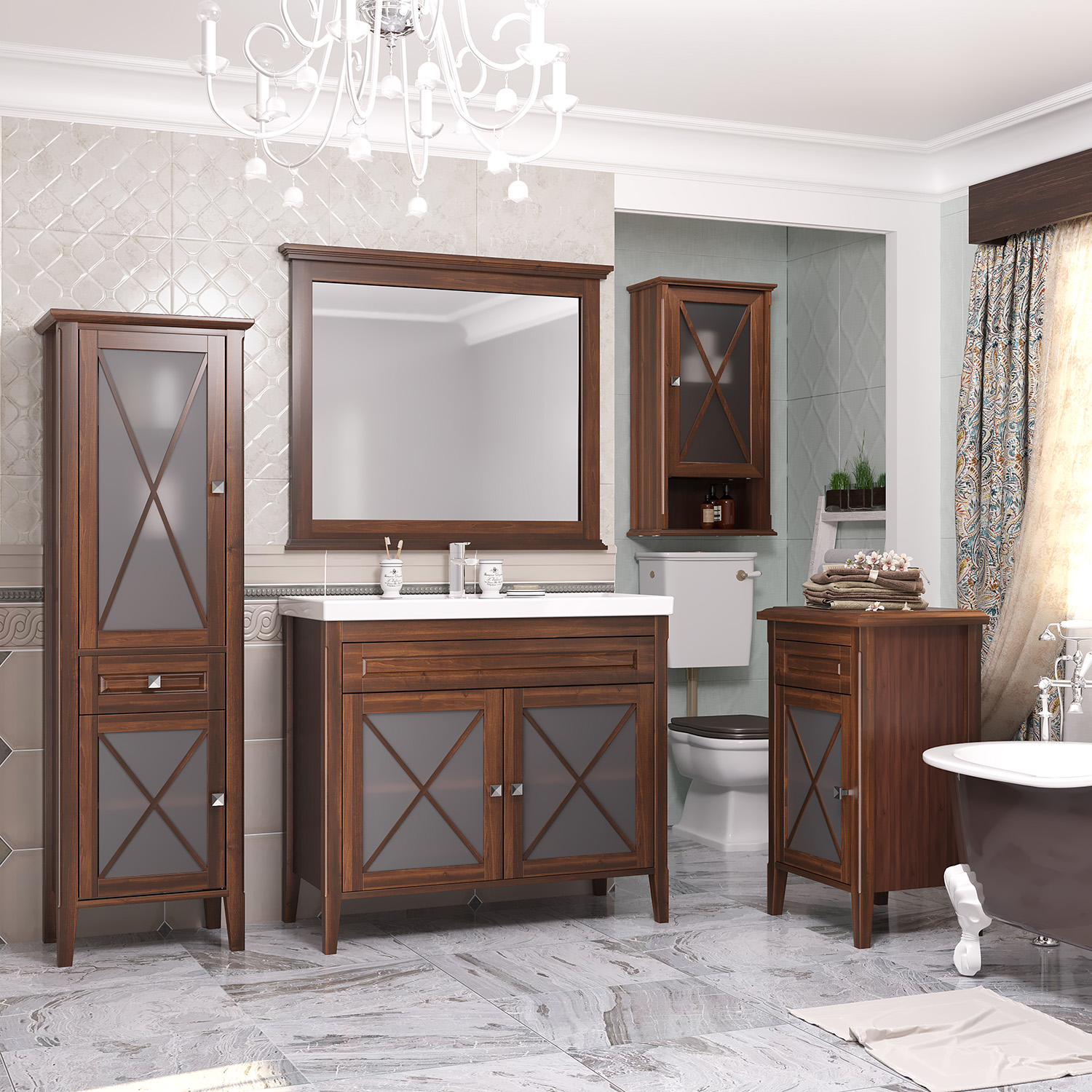 Коллекция Палермо светлый орех