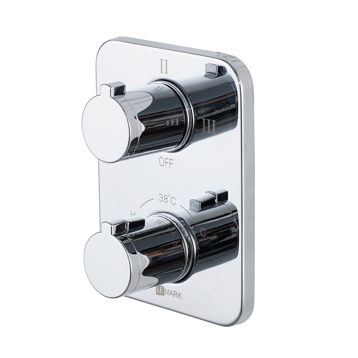 Смеситель Lemark Yeti LM7848C для ванны и душа, встраиваемый, хром