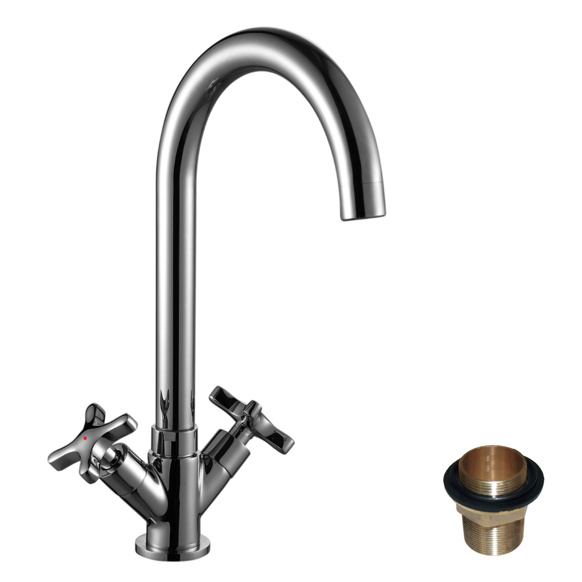 Смеситель Rossinka RS39-72U для раковины, хром