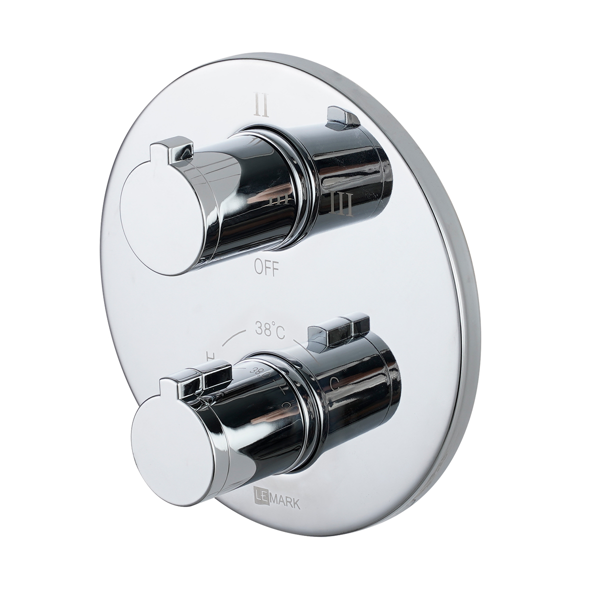 Смеситель Lemark Yeti LM7828C для ванны и душа, встраиваемый, хром