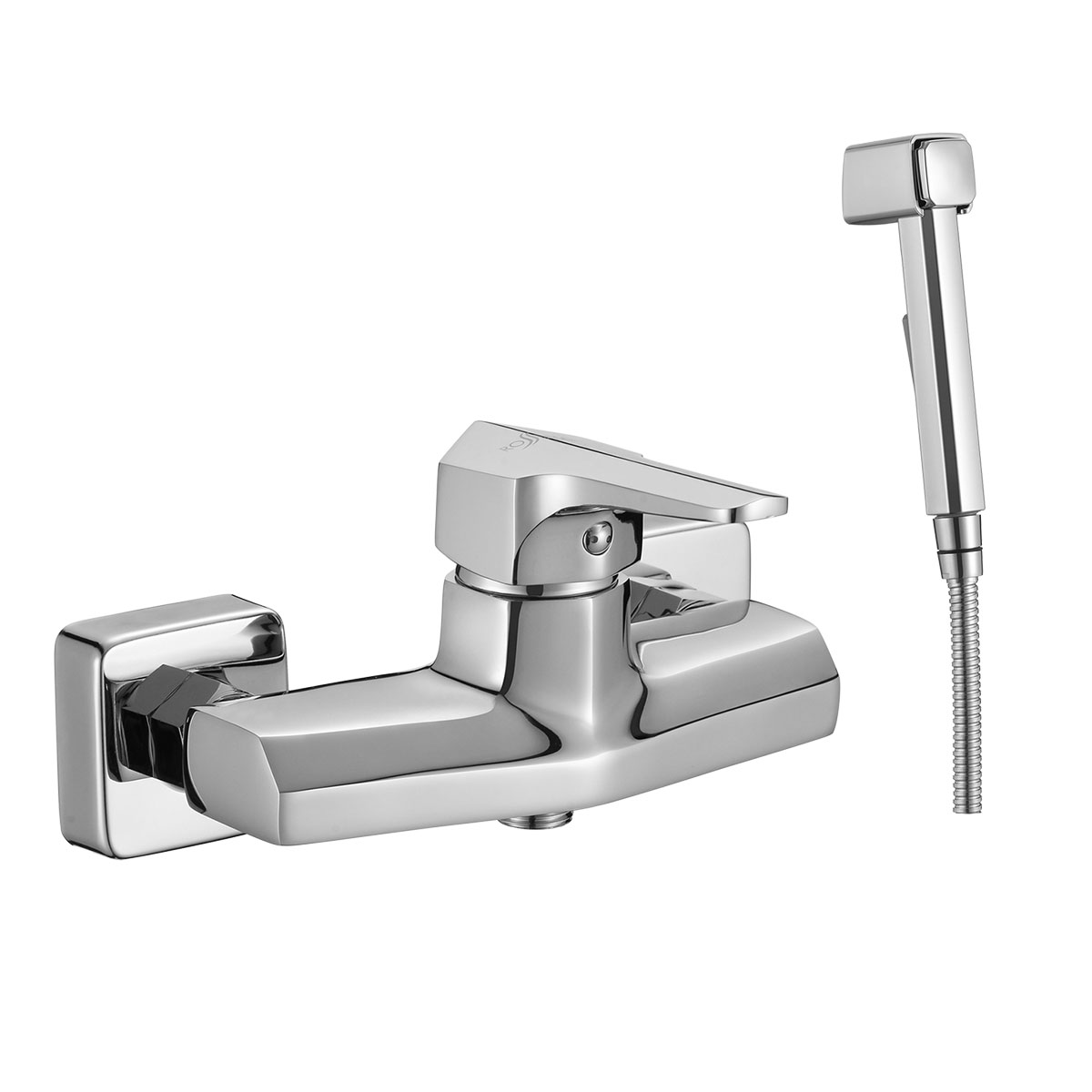 Смеситель Rossinka RS44-52 с гигиеническим душем, хром