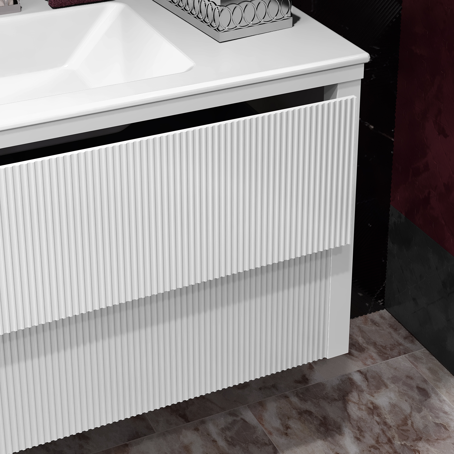 Коллекция Рубинно белый