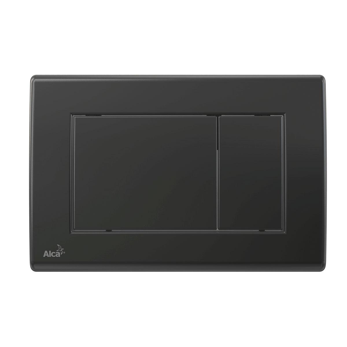 Кнопка управления AlcaPlast M278 для скрытых систем инсталляции, черный-мат