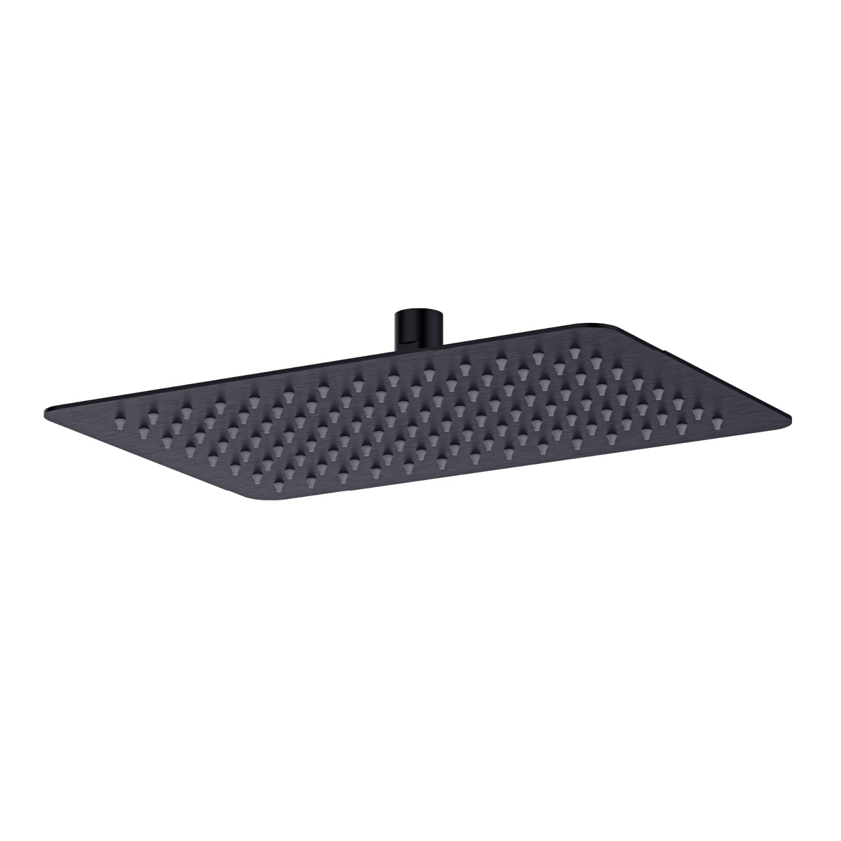 Душевая лейка Lemark LM9490BL верхняя, прямоугольная, 300х200мм, нерж. сталь, черный