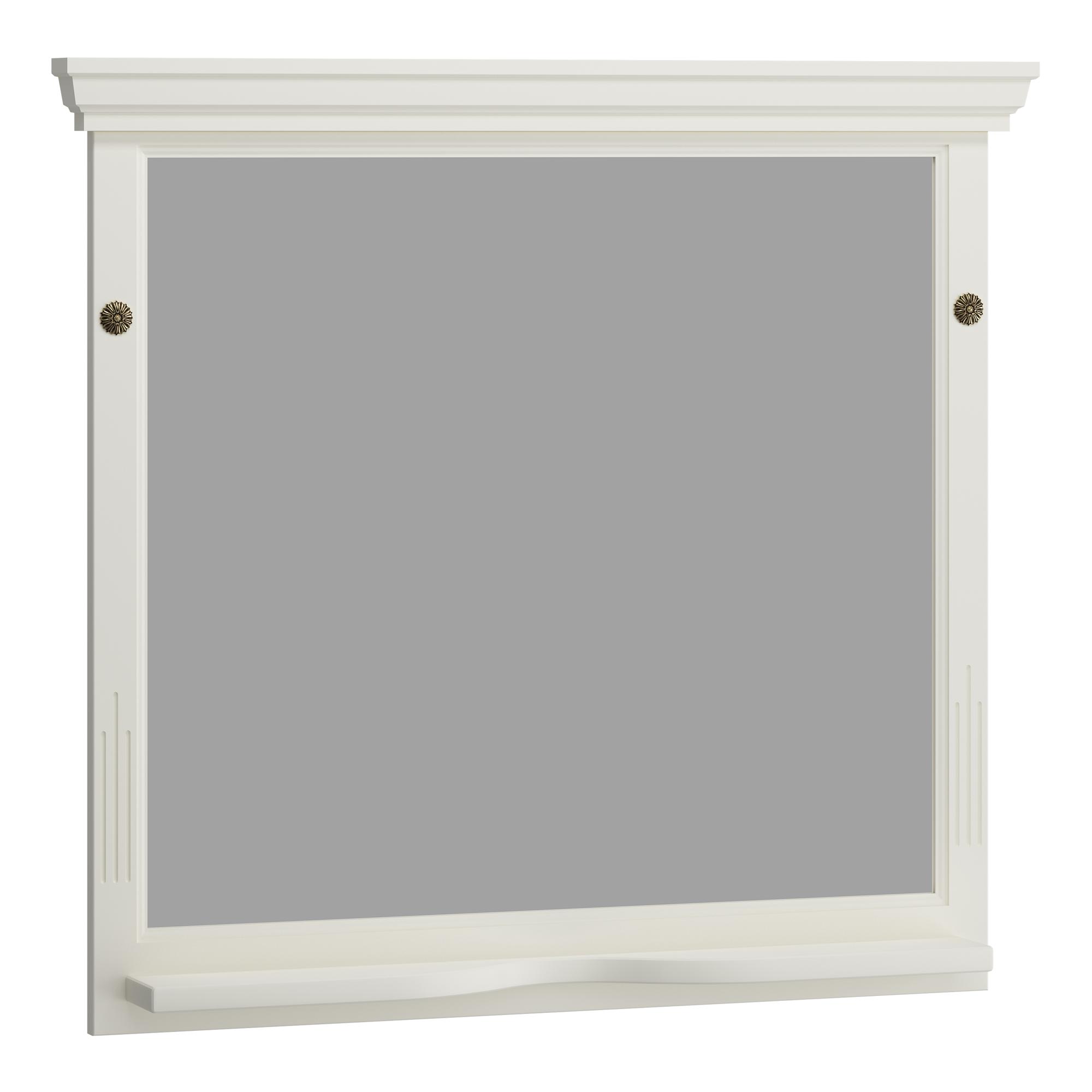 Зеркало OPADIRIS Риспекто 100, слоновая кость, с выключателем