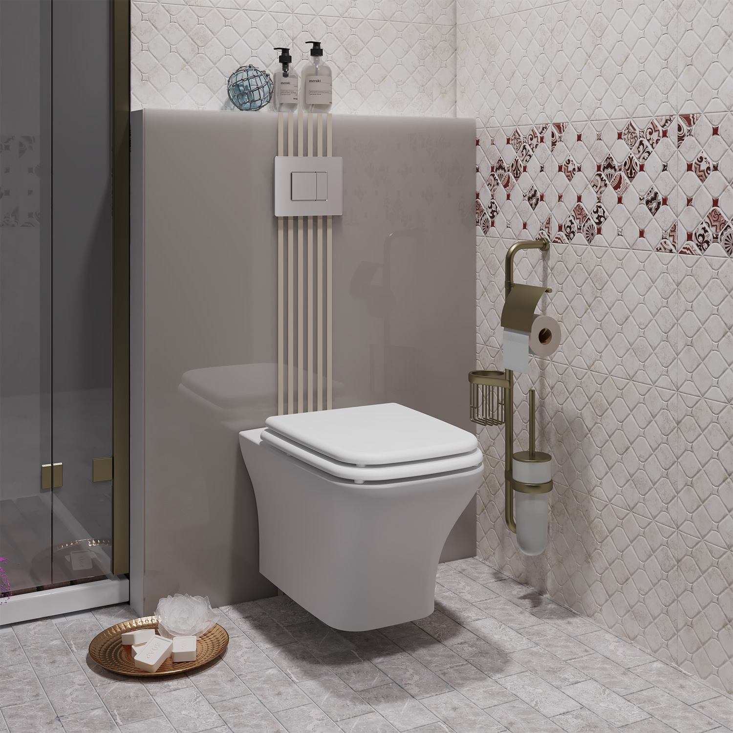 Коллекция Оникс белый - золото