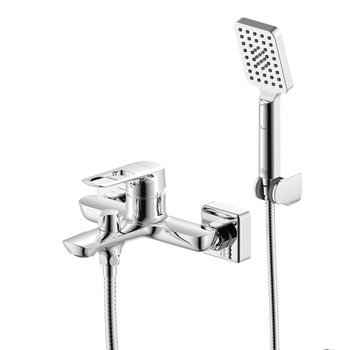 Смеситель Rossinka RS46-30 для ванны, хром