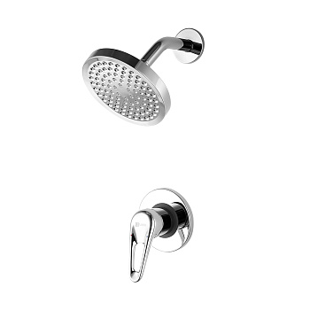 Смеситель Lemark Luna LM4120C для душа, встраиваемый, хром