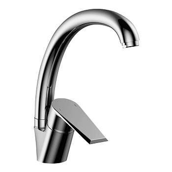 Смеситель Rossinka RS28-23 для кухни, хром